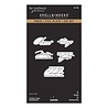 Spellbinders PRE-ORDER Christmas City Holiday Holiday Hugs Sentiments Press & Foil Plate (BP-386)