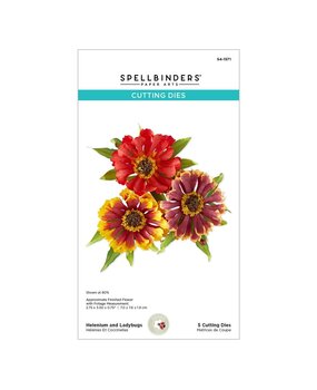 Spellbinders The Cottage Garden Helenium and Ladybugs Dies (S4-1571) Spellbinders The Cottage Garden Helenium and Ladybugs Dies (S4-1571)