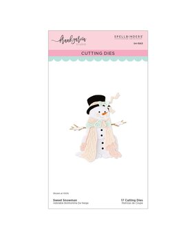 Spellbinders Christmas Blush Sweet Snowman Dies (S4-1563) Spellbinders Christmas Blush Sweet Snowman Dies (S4-1563)