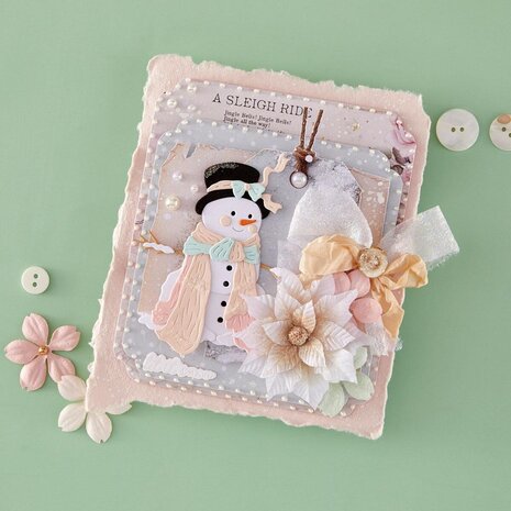 Spellbinders PRE-ORDER Christmas Blush Sweet Snowman Dies (S4-1563) Spellbinders PRE-ORDER Christmas Blush Sweet Snowman Dies (S4-1563)