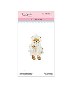 Spellbinders Christmas Blush Bundled Up Winter Bear Dies (S4-1568) Spellbinders Christmas Blush Bundled Up Winter Bear Dies (S4-1568)