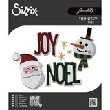 Sizzix PRE-ORDER Thinlits Die Set Vault Holiday Tidings by Tim Holtz (667262)