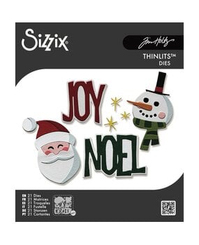 Sizzix PRE-ORDER Thinlits Die Set Vault Holiday Tidings by Tim Holtz (667262) Sizzix PRE-ORDER Thinlits Die Set Vault Holiday Tidings by Tim Holtz (667262)