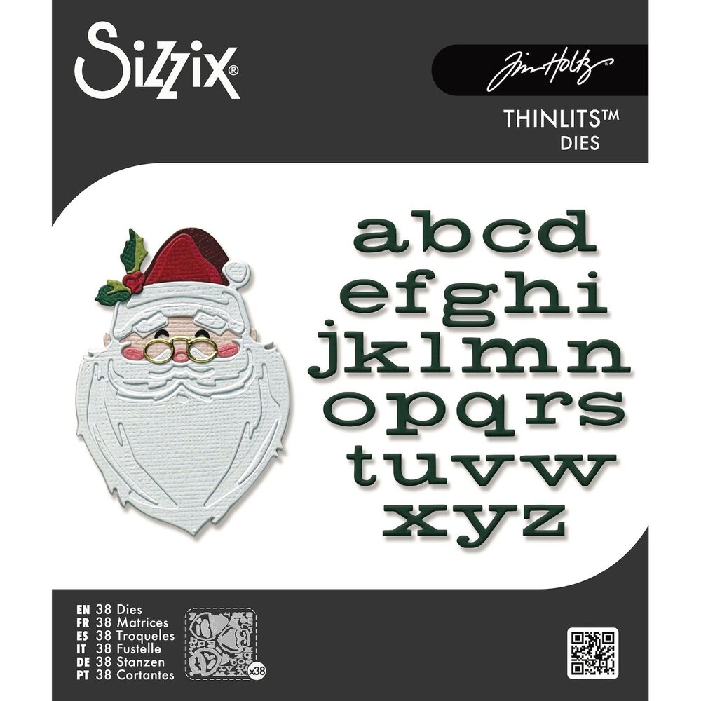Sizzix PRE-ORDER Thinlits Die Set Vault Letter to Santa by Tim Holtz (667257) Sizzix PRE-ORDER Thinlits Die Set Vault Letter to Santa by Tim Holtz (667257)