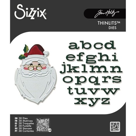 Sizzix PRE-ORDER Thinlits Die Set Vault Letter to Santa by Tim Holtz (667257) Sizzix PRE-ORDER Thinlits Die Set Vault Letter to Santa by Tim Holtz (667257)