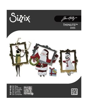 Sizzix PRE-ORDER Thinlits Die Set Vault Papercut Christmas by Tim Holtz (667256) Sizzix PRE-ORDER Thinlits Die Set Vault Papercut Christmas by Tim Holtz (667256)