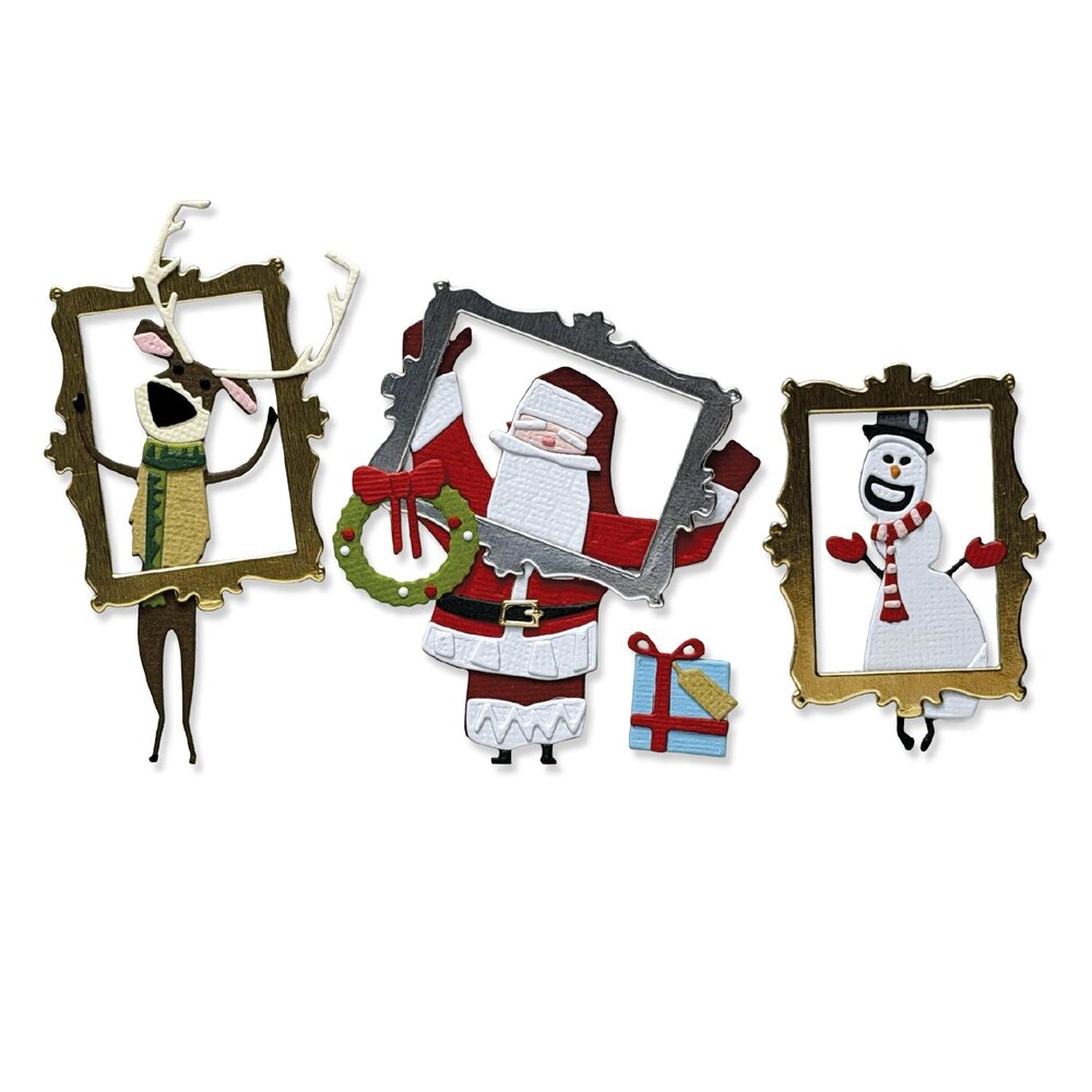 Sizzix PRE-ORDER Thinlits Die Set Vault Papercut Christmas by Tim Holtz (667256) Sizzix PRE-ORDER Thinlits Die Set Vault Papercut Christmas by Tim Holtz (667256)