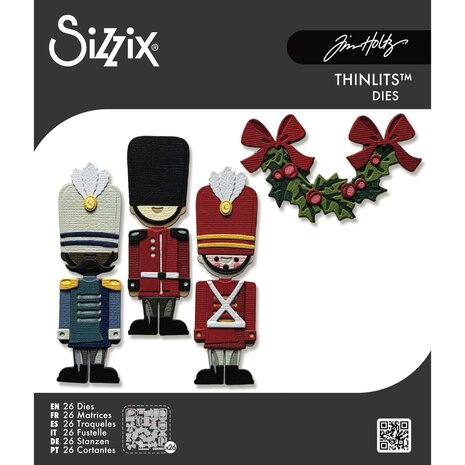 Sizzix PRE-ORDER Thinlits Die Set Vault Yuletide Harvey by Tim Holtz (667255) Sizzix PRE-ORDER Thinlits Die Set Vault Yuletide Harvey by Tim Holtz (667255)