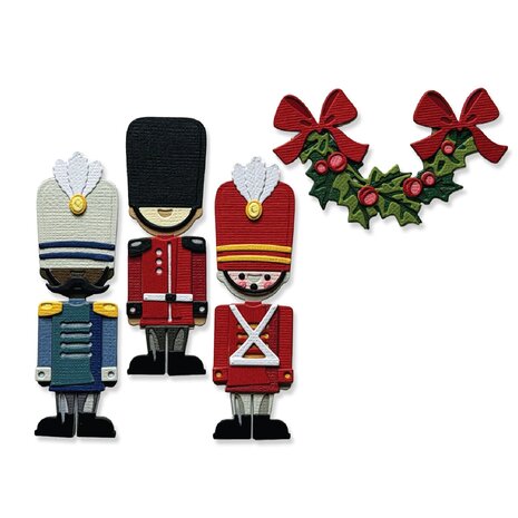 Sizzix PRE-ORDER Thinlits Die Set Vault Yuletide Harvey by Tim Holtz (667255) Sizzix PRE-ORDER Thinlits Die Set Vault Yuletide Harvey by Tim Holtz (667255)