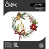 Sizzix PRE-ORDER Thinlits Die Set Vault Festive Wreath by Tim Holtz (666715) Sizzix PRE-ORDER Thinlits Die Set Vault Festive Wreath by Tim Holtz (666715)