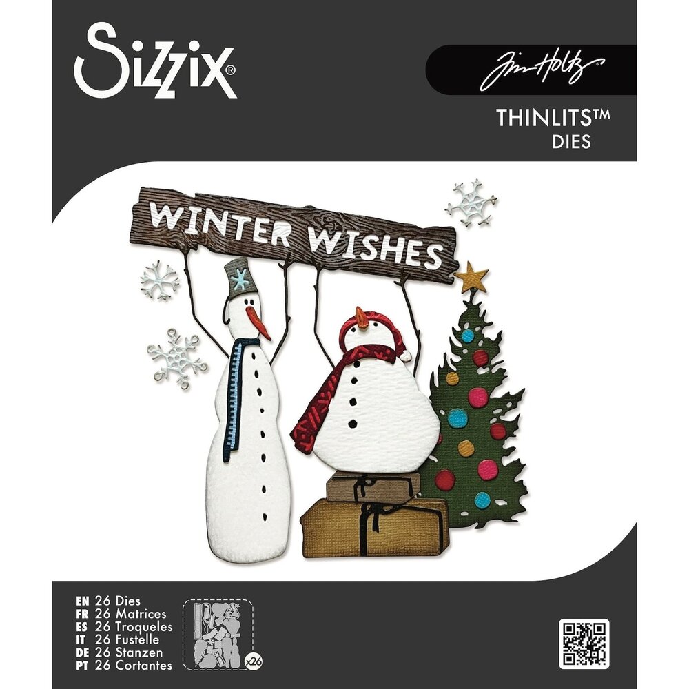 Sizzix PRE-ORDER Thinlits Die Set Twig & Stump by Tim Holtz (666072) Sizzix PRE-ORDER Thinlits Die Set Twig & Stump by Tim Holtz (666072)