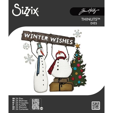 Sizzix PRE-ORDER Thinlits Die Set Twig & Stump by Tim Holtz (666072) Sizzix PRE-ORDER Thinlits Die Set Twig & Stump by Tim Holtz (666072)