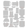 Sizzix PRE-ORDER Thinlits Die Set Harvey Colorize by Tim Holtz (666066) Sizzix PRE-ORDER Thinlits Die Set Harvey Colorize by Tim Holtz (666066)