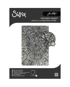 Sizzix PRE-ORDER 3D Embossing Folder A5 Tree Rings by Tim Holtz (667258) Sizzix PRE-ORDER 3D Embossing Folder A5 Tree Rings by Tim Holtz (667258)