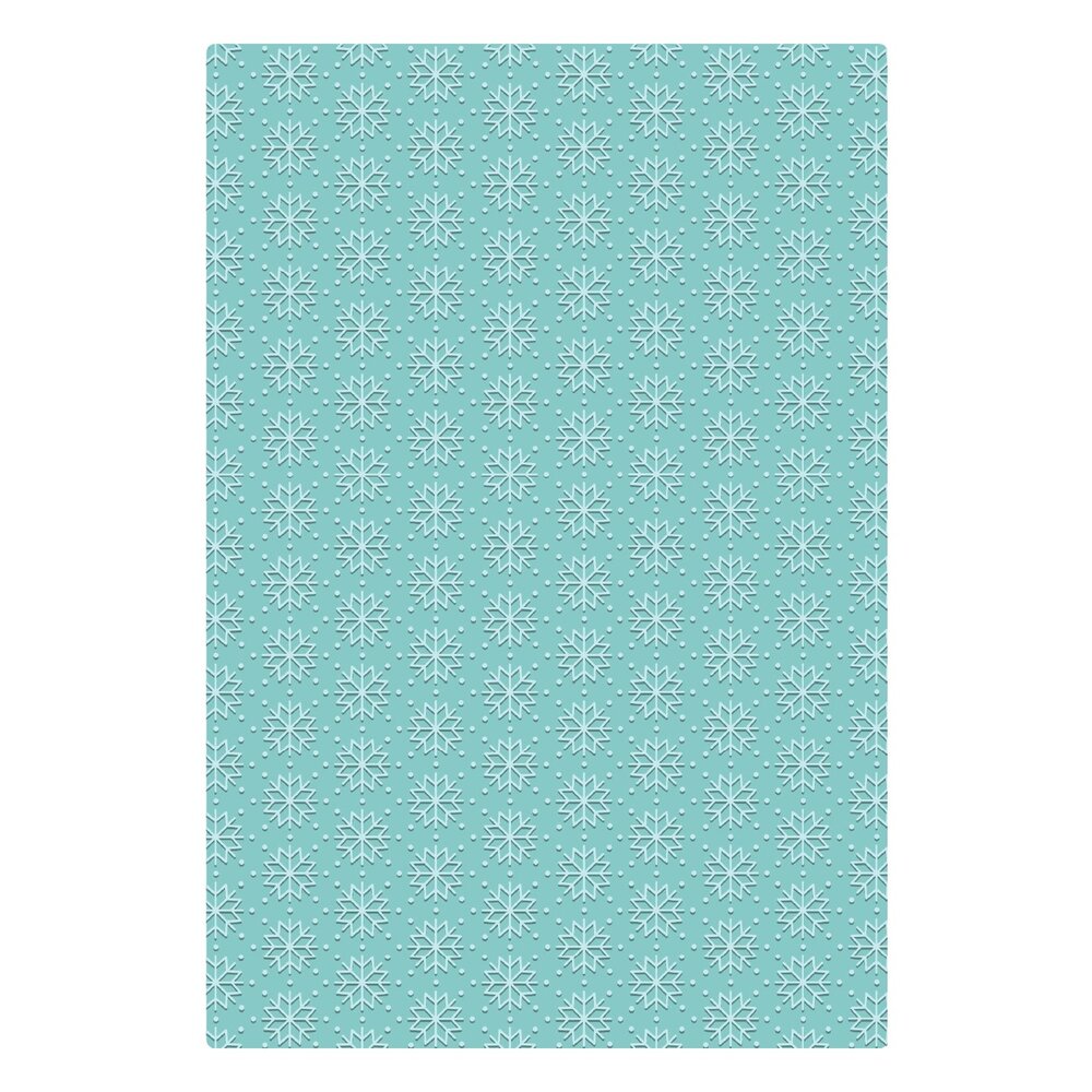 Sizzix PRE-ORDER 2D Texture Fades A5 Embossing Folder Vault Snowflakes #3 by Tim Holtz (667251) Sizzix PRE-ORDER 2D Texture Fades A5 Embossing Folder Vault Snowflakes #3 by Tim Holtz (667251)