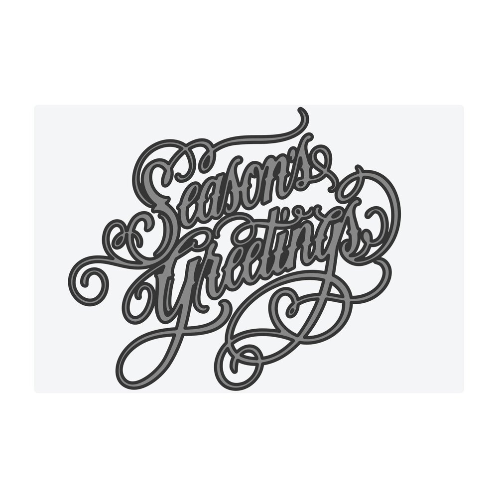 Sizzix PRE-ORDER Multi-Level Texture Fades A6 Embossing Folder Vault Seasons Greetings by Tim Holtz (667249) Sizzix PRE-ORDER Multi-Level Texture Fades A6 Embossing Folder Vault Seasons Greetings by Tim Holtz (667249)