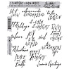 Stampers Anonymous Cling Stamps Mini Handwritten Holidays (CMS211) Stampers Anonymous Cling Stamps Mini Handwritten Holidays (CMS211)