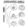 Stampers Anonymous Cling Stamps Flower Garden (CMS215) Stampers Anonymous Cling Stamps Flower Garden (CMS215)