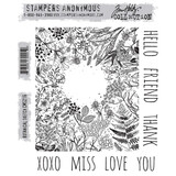 Stampers Anonymous Cling Stamps Botanical Sketch (CMS216)