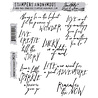 Stampers Anonymous Cling Stamps Handwritten Thoughts (CMS218) Stampers Anonymous Cling Stamps Handwritten Thoughts (CMS218)