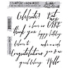 Stampers Anonymous Cling Stamps Handwritten Sentiments (CMS219) Stampers Anonymous Cling Stamps Handwritten Sentiments (CMS219)
