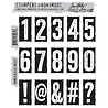 Stampers Anonymous Cling Stamps Number Blocks (CMS222) Stampers Anonymous Cling Stamps Number Blocks (CMS222)