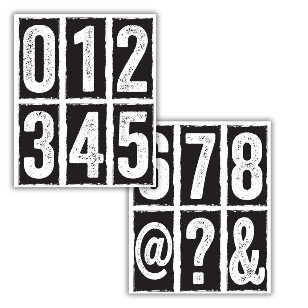 Stampers Anonymous Cling Stamps Big Number Blocks (CMS223) Stampers Anonymous Cling Stamps Big Number Blocks (CMS223)