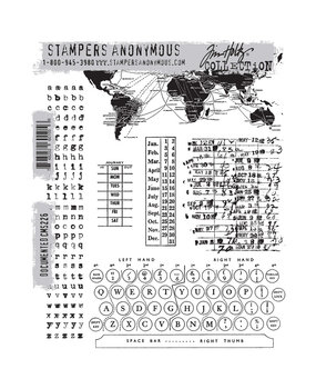 Stampers Anonymous Cling Stamps Documented (CMS226) Stampers Anonymous Cling Stamps Documented (CMS226)