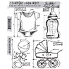 Stampers Anonymous Cling Stamps Baby Blueprint (CMS228) Stampers Anonymous Cling Stamps Baby Blueprint (CMS228)