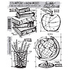 Stampers Anonymous Cling Stamps Schoolhouse Blueprint (CMS230) Stampers Anonymous Cling Stamps Schoolhouse Blueprint (CMS230)