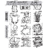 Stampers Anonymous Cling Stamps Mini Blueprints 8 (CMS231) Stampers Anonymous Cling Stamps Mini Blueprints 8 (CMS231)
