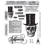 Stampers Anonymous Cling Stamps Undertaker (CMS240)
