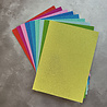 Paper Favourites Glitter Cardstock A4 Dark Copper 250gsm (5pcs) (PFSS207)