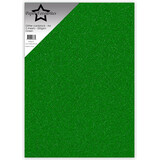 Paper Favourites Glitter Cardstock A4 Green 250gsm (5pcs) (PFSS215)