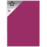 Paper Favourites Glitter Cardstock A4 Fuchsia 250gsm (5pcs) (PFSS221)