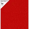 Paper Favourites Glitter Cardstock A4 Red 250gsm (5pcs) (PFSS222)