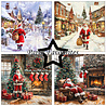 Paper Favourites Santa Claus 6x6 Inch Paper Pad (PF597) Paper Favourites Santa Claus 6x6 Inch Paper Pad (PF597)