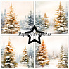 Paper Favourites Winter Forest 6x6 Inch Paper Pad (PF599) Paper Favourites Winter Forest 6x6 Inch Paper Pad (PF599)