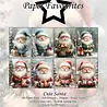 Paper Favourites Cute Santa A6 Paper Pack (PFA642)