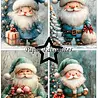Paper Favourites Cute Santa A6 Paper Pack (PFA642)