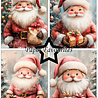 Paper Favourites Cute Santa A6 Paper Pack (PFA642)