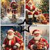 Paper Favourites Santa Claus A6 Paper Pack (PFA643)