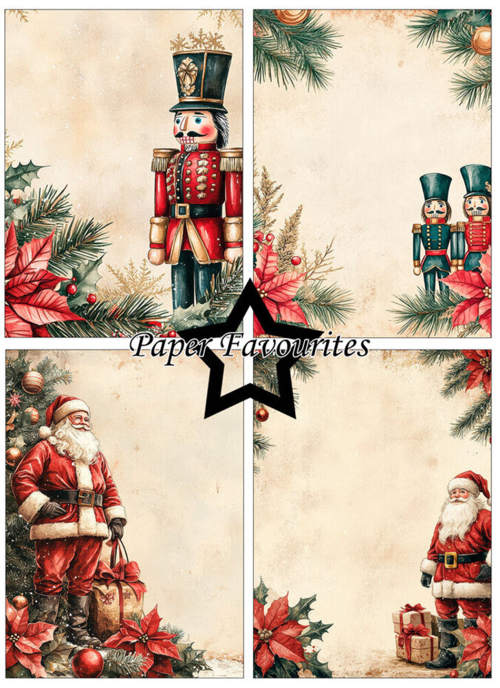 Paper Favourites Traditional Christmas A6 Paper Pack (PFA644) Paper Favourites Traditional Christmas A6 Paper Pack (PFA644)