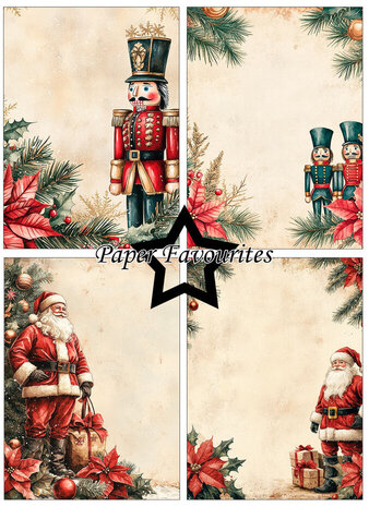 Paper Favourites Traditional Christmas A6 Paper Pack (PFA644) Paper Favourites Traditional Christmas A6 Paper Pack (PFA644)