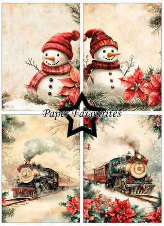 Paper Favourites Traditional Christmas A6 Paper Pack (PFA644) Paper Favourites Traditional Christmas A6 Paper Pack (PFA644)