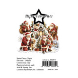 Paper Favourites Die-Cuts A7 Santa Claus (20pcs) (PFD073)