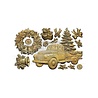 Re-Design Country Christmas Delivery 5x8 Inch Decor Moulds (684471) Re-Design Country Christmas Delivery 5x8 Inch Decor Moulds (684471)