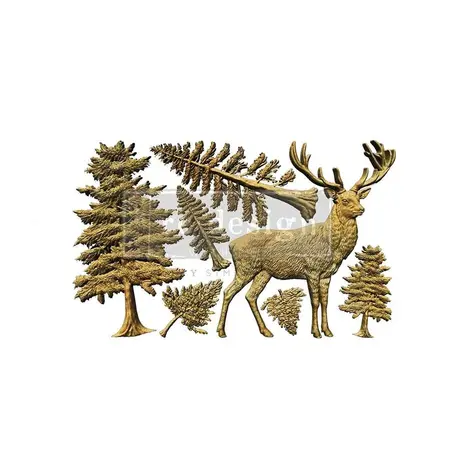 Re-Design Stag Of The Highlands 5x8 Inch Decor Moulds (684778) Re-Design Stag Of The Highlands 5x8 Inch Decor Moulds (684778)