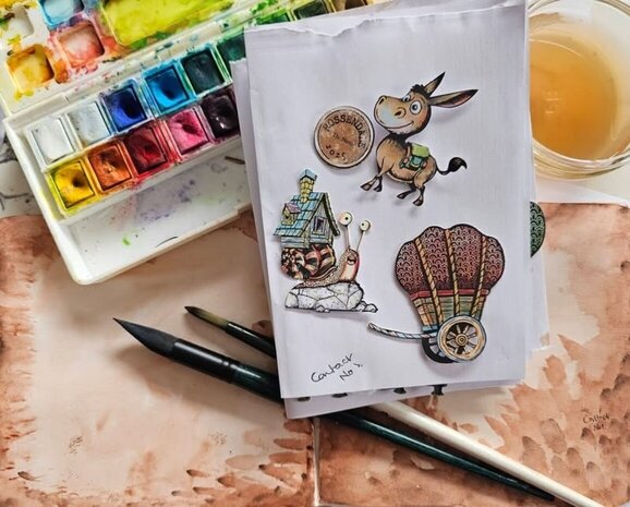Creative Ember Designs The Travelers A6 Ephemera Die-Cuts Travellers' Friends by Leonie Pujol (CEDEP002) Creative Ember Designs The Travelers A6 Ephemera Die-Cuts Travellers' Friends by Leonie Pujol (CEDEP002)