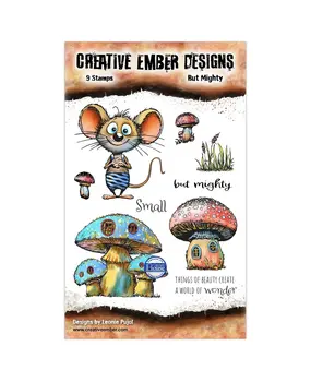 Creative Ember Designs The Travelers A6 Stamp Set But Mighty by Leonie Pujol (CEDTP0013) Creative Ember Designs The Travelers A6 Stamp Set But Mighty by Leonie Pujol (CEDTP0013)